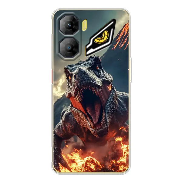 Чохол з принтом «Вогняний динозавр» для ZTE Nubia Neo 3 Чохол з принтом «Вогняний динозавр» для ZTE Nubia Neo 3