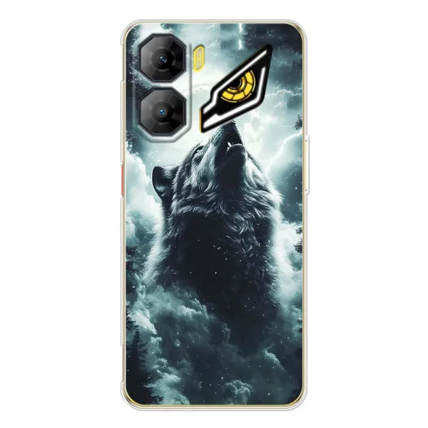 Чохол з принтом «Вовк у хмарах» для ZTE Nubia Neo 3 Чохол з принтом «Вовк у хмарах» для ZTE Nubia Neo 3