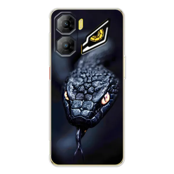 Чохол з принтом «Чорна змія» для ZTE Nubia Neo 3 Чохол з принтом «Чорна змія» для ZTE Nubia Neo 3