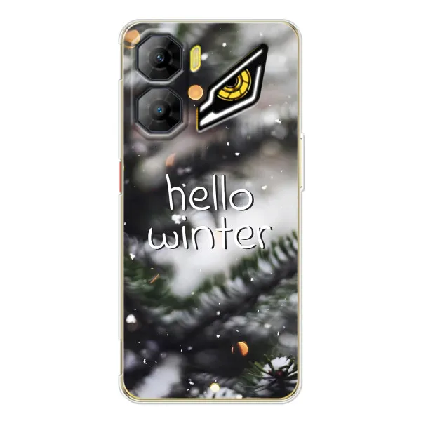 Чехол с принтом «Hello winter» для ZTE Nubia Neo 3 Чехол с принтом «Hello winter» для ZTE Nubia Neo 3