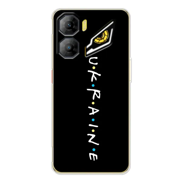 Чехол с принтом «UKRAINE» для ZTE Nubia Neo 3