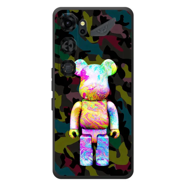 Чехол с принтом «Яркий Bearbrick» для ZTE Nubia Neo 5 GT 5G