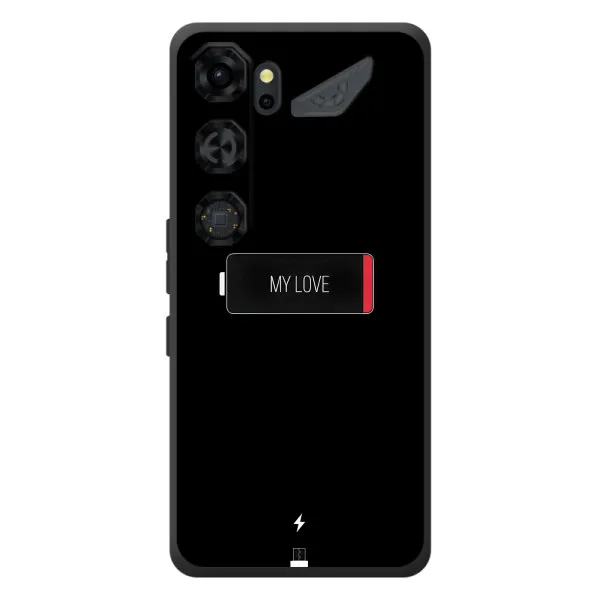 Чехол с принтом «Love battery» для ZTE Nubia Neo 5 GT 5G