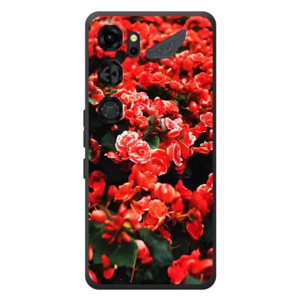 Чохол з принтом «Квіти червоні» для ZTE Nubia Neo 5 GT 5G