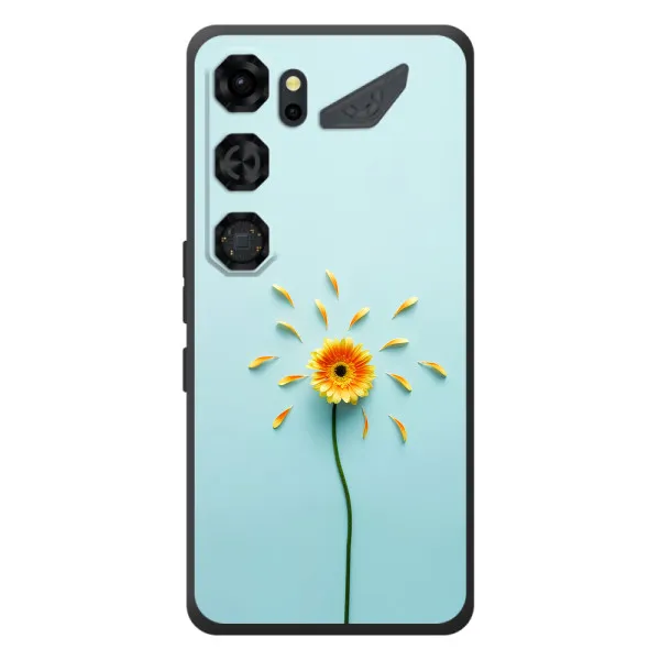 Чохол з принтом «Жовта квітка» для ZTE Nubia Neo 5 GT 5G