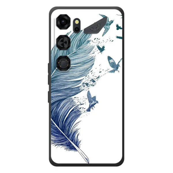 Чехол с принтом «Перышко» для ZTE Nubia Neo 5 GT 5G