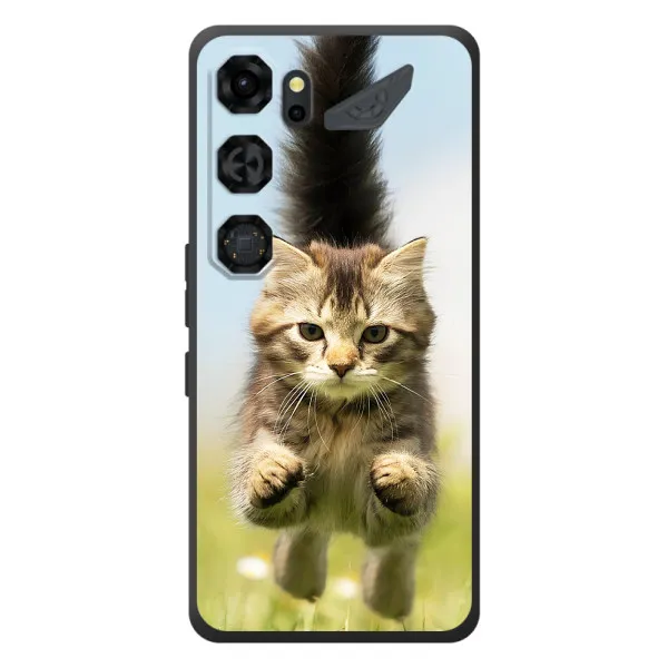 Чехол с принтом «Прыжок кота» для ZTE Nubia Neo 5 GT 5G