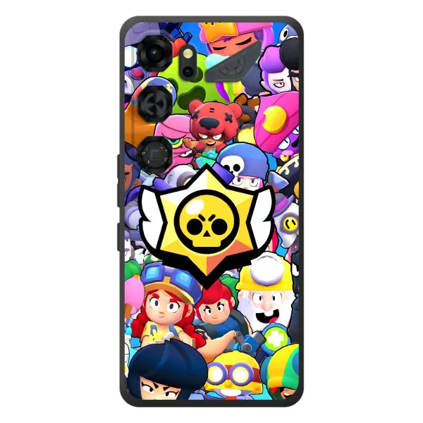 Чехол с принтом «Лого Brawl Stars» для ZTE Nubia Neo 5 GT 5G