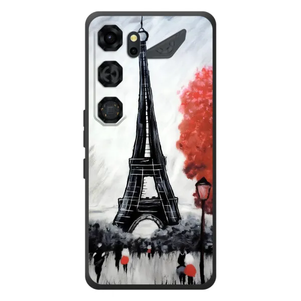 Чехол с принтом «Башня в Париже» для ZTE Nubia Neo 5 GT 5G
