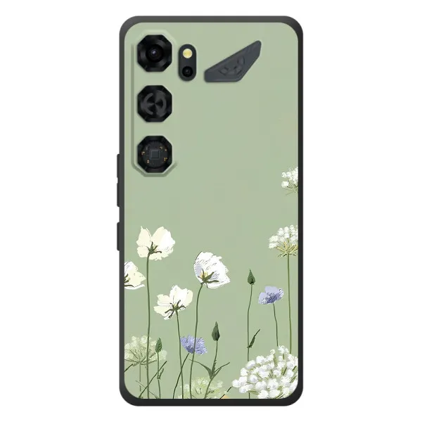 Чехол с принтом «Цветы на зеленом» для ZTE Nubia Neo 5 GT 5G