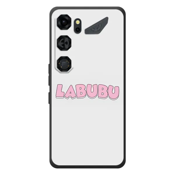 Чохол з принтом «Лого Лабубу» для ZTE Nubia Neo 5 GT 5G