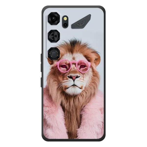 Чохол з принтом «Лев в окулярах» для ZTE Nubia Neo 5 GT 5G Чохол з принтом «Лев в окулярах» для ZTE Nubia Neo 5 GT 5G