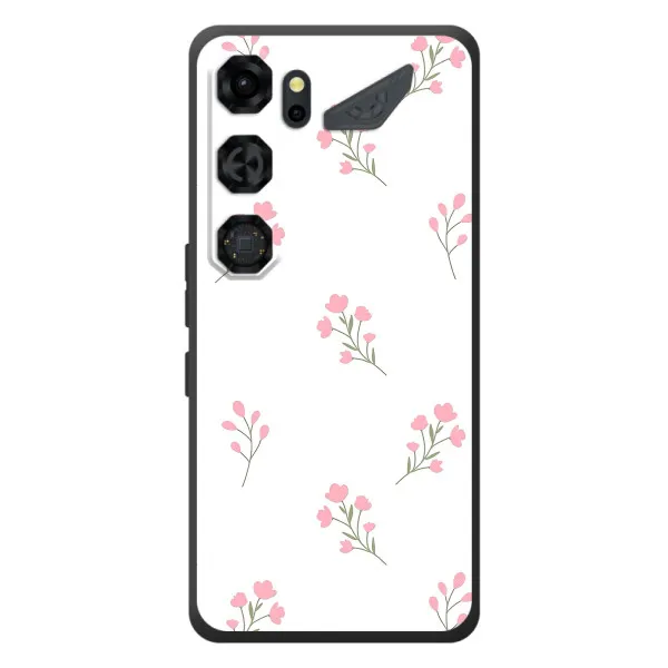 Чехол с принтом «Розовые цветы» для ZTE Nubia Neo 5 GT 5G