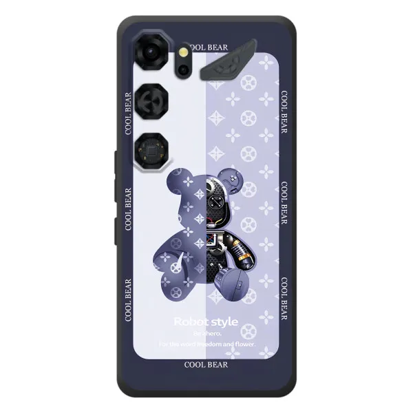 Чохол з принтом «Медведик LV» для ZTE Nubia Neo 5 GT 5G