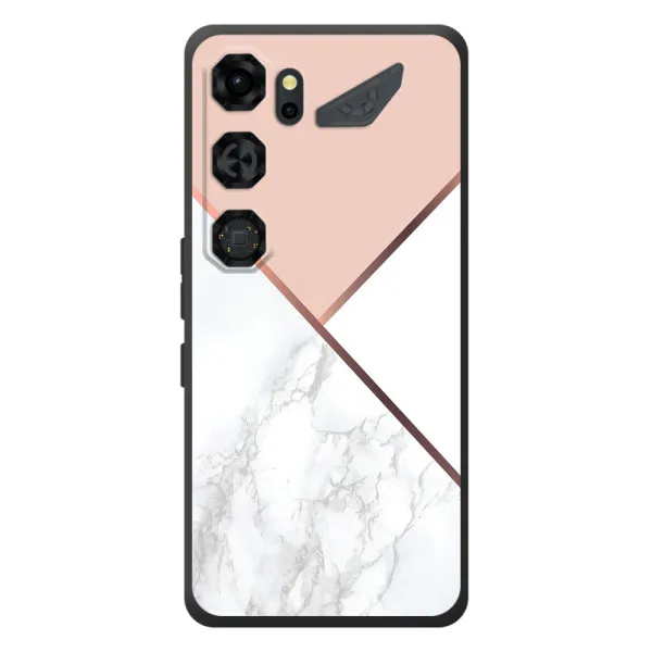 Чехол с принтом «Тройной мрамор» для ZTE Nubia Neo 5 GT 5G