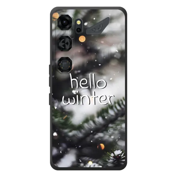 Чехол с принтом «Hello winter» для ZTE Nubia Neo 5 GT 5G