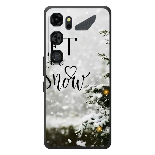 Чехол с принтом «Let it snow» для ZTE Nubia Neo 5 GT 5G