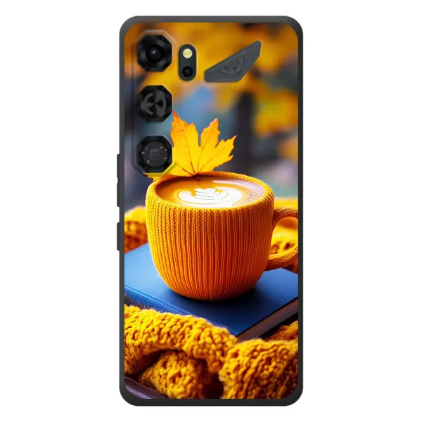 Чехол с принтом «Кофе на желтом пледе» для ZTE Nubia Neo 5 GT 5G