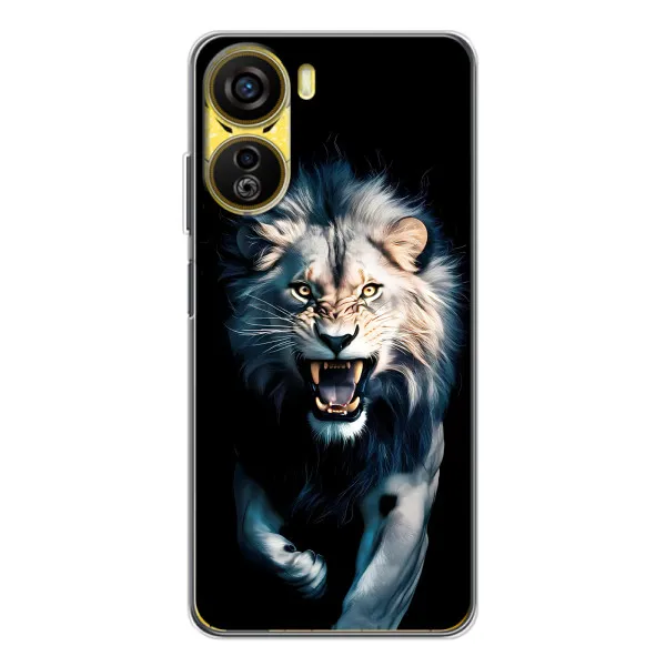 Чехол с принтом «Лев в темноте» для ZTE Nubia Neo 5G Чехол с принтом «Лев в темноте» для ZTE Nubia Neo 5G