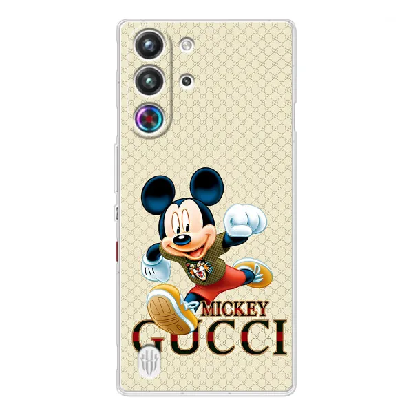 Чехол с принтом «Mikki Gucci» для ZTE Nubia RedMagic 10 Pro Чехол с принтом «Mikki Gucci» для ZTE Nubia RedMagic 10 Pro