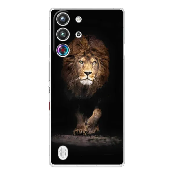 Чехол с принтом «Лев» для ZTE Nubia RedMagic 10 Pro Чехол с принтом «Лев» для ZTE Nubia RedMagic 10 Pro