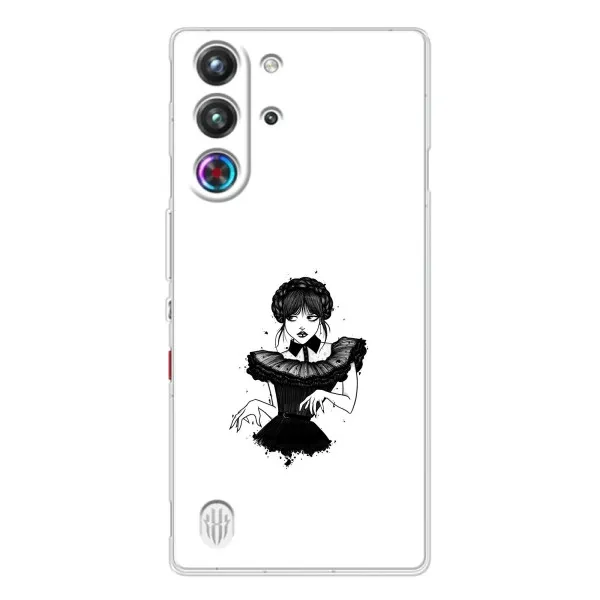 Чехол с принтом «танец Уэнздей» для ZTE Nubia RedMagic 10 Pro Чехол с принтом «танец Уэнздей» для ZTE Nubia RedMagic 10 Pro