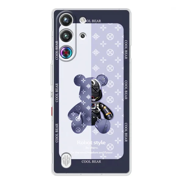 Чехол с принтом «Медвежонок LV» для ZTE Nubia RedMagic 10 Pro Чехол с принтом «Медвежонок LV» для ZTE Nubia RedMagic 10 Pro