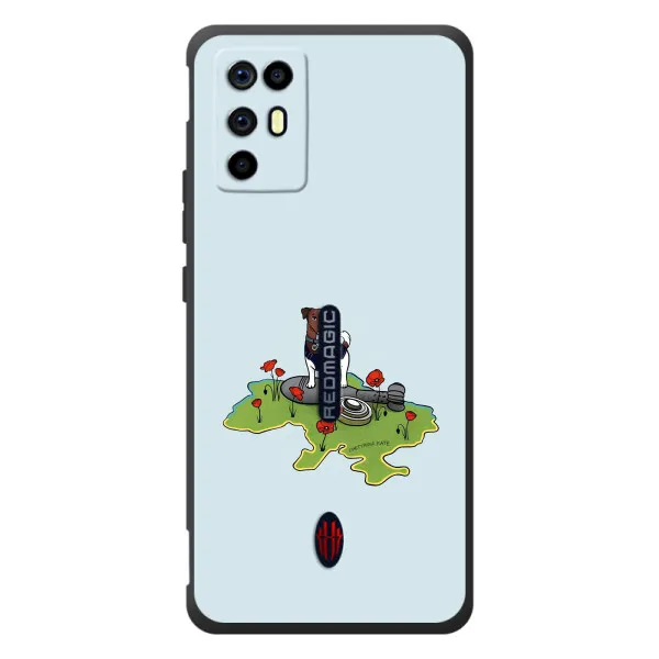 Чохол з принтом «Сапер Пес» для ZTE Nubia RedMagic 6R