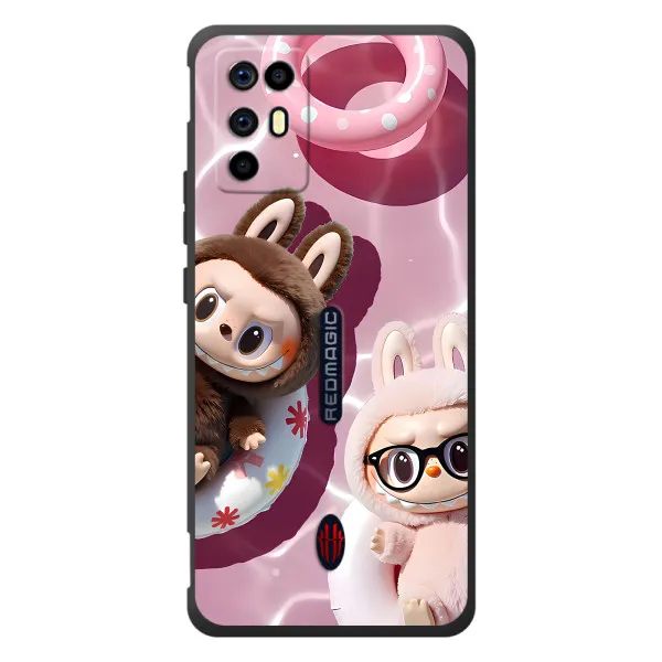 Чехол с принтом «Игрушка Лабубу» для ZTE Nubia RedMagic 6R