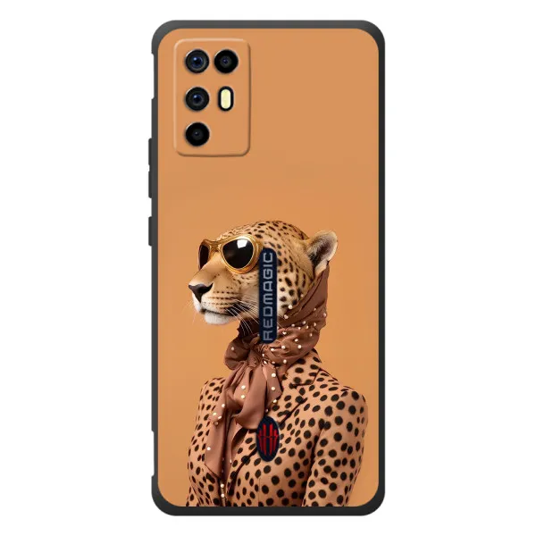 Чехол с принтом «Стильный леопард» для ZTE Nubia RedMagic 6R
