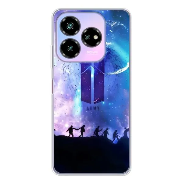 Чехол с принтом «Army BTS» для ZTE Nubia V60 Design Чехол с принтом «Army BTS» для ZTE Nubia V60 Design