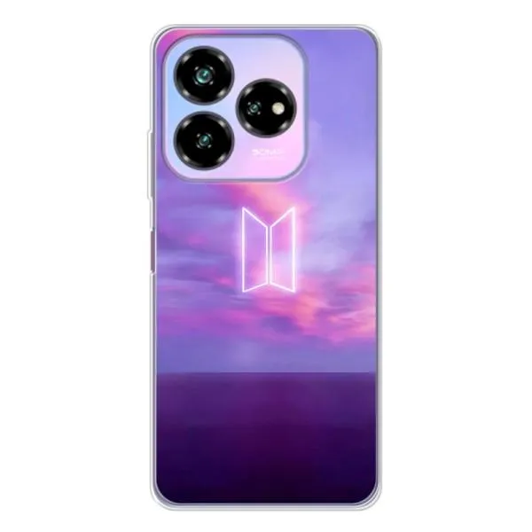 Чехол с принтом «BTS логотип» для ZTE Nubia V60 Design Чехол с принтом «BTS логотип» для ZTE Nubia V60 Design