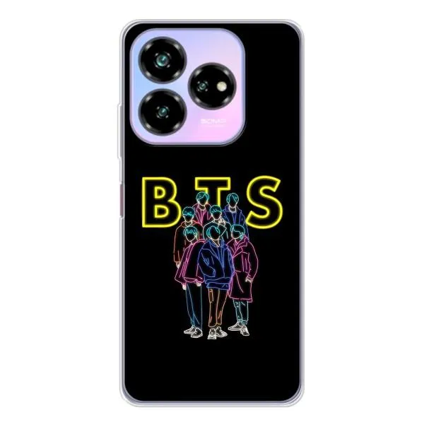 Чехол с принтом «BTS стайл» для ZTE Nubia V60 Design Чехол с принтом «BTS стайл» для ZTE Nubia V60 Design