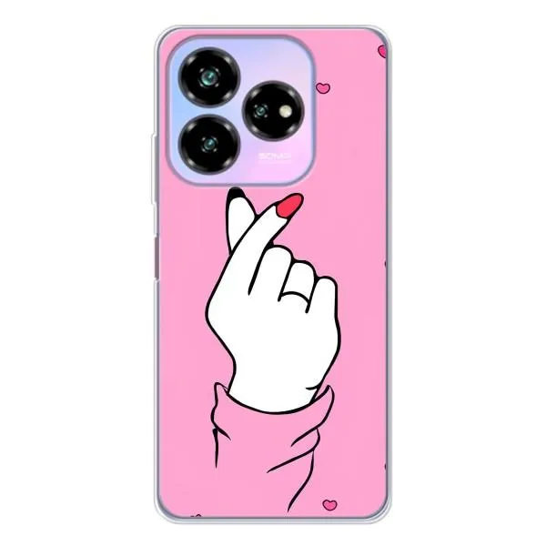 Чехол с принтом «Знак Love» для ZTE Nubia V60 Design Чехол с принтом «Знак Love» для ZTE Nubia V60 Design