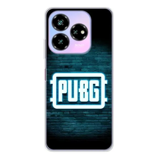Чехол с принтом «Лого PUBG» для ZTE Nubia V60 Design