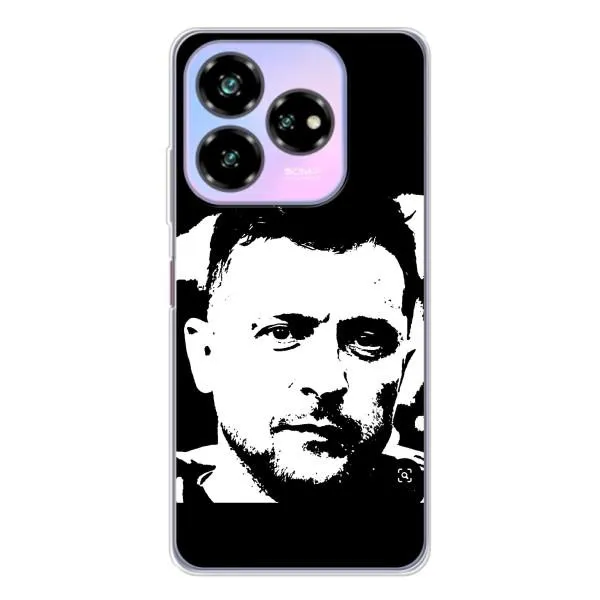 Чехол с принтом «Зеленский АРТ» для ZTE Nubia V60 Design