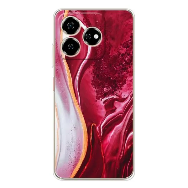 Чехол с принтом «Мрамор красный» для ZTE Nubia V60 Чехол с принтом «Мрамор красный» для ZTE Nubia V60