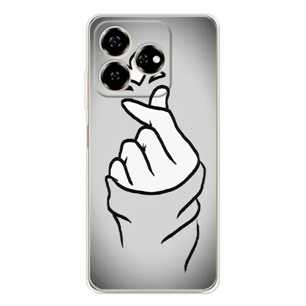 Чехол с принтом «Значок Love» для ZTE Nubia V60 Чехол с принтом «Значок Love» для ZTE Nubia V60