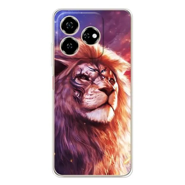 Чехол с принтом «Красочный Лев» для ZTE Nubia V60 Чехол с принтом «Красочный Лев» для ZTE Nubia V60