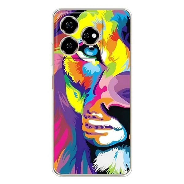 Чехол с принтом «Яркий Лев» для ZTE Nubia V60 Чехол с принтом «Яркий Лев» для ZTE Nubia V60