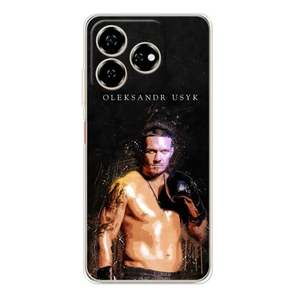 Чехол с принтом «Боксер Александр Усик» для ZTE Nubia V60