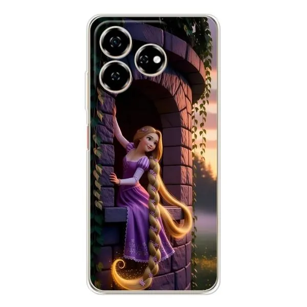 Чехол с принтом «Рапунцель на башне» для ZTE Nubia V60 Чехол с принтом «Рапунцель на башне» для ZTE Nubia V60