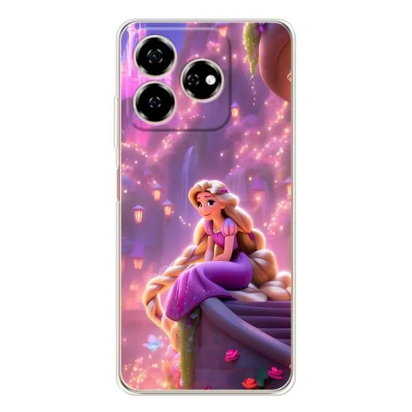 Чехол с принтом «Рапунцель в замке» для ZTE Nubia V60 Чехол с принтом «Рапунцель в замке» для ZTE Nubia V60