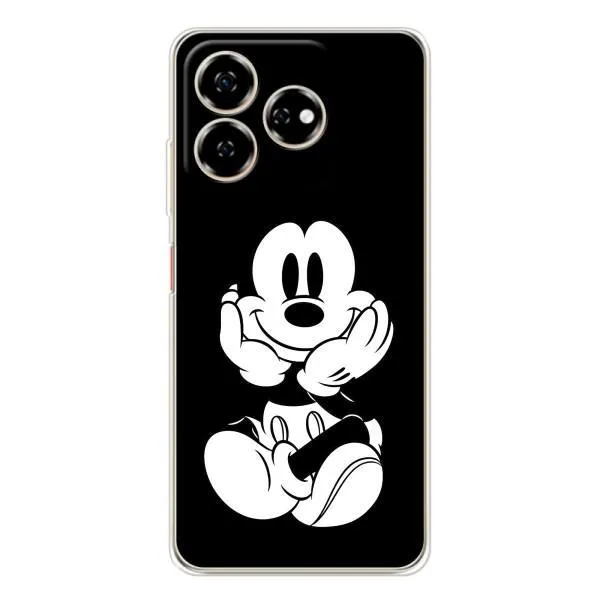 Чехол с принтом «Микки на черном» для ZTE Nubia V60 Чехол с принтом «Микки на черном» для ZTE Nubia V60