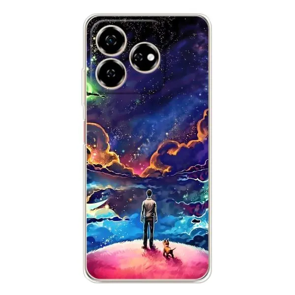 Чехол с принтом «Галактический вид» для ZTE Nubia V60 Чехол с принтом «Галактический вид» для ZTE Nubia V60