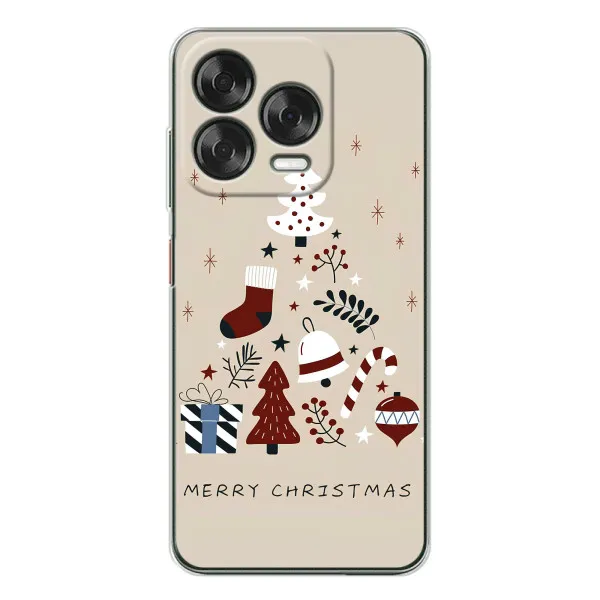 Чехол с принтом «Merry Christmas» для ZTE Nubia V70 Design Чехол с принтом «Merry Christmas» для ZTE Nubia V70 Design