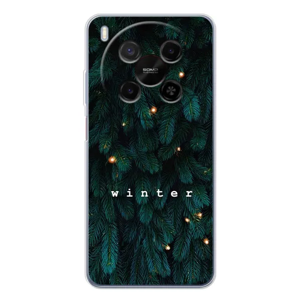 Чехол с принтом «Winter» для ZTE Nubia V70 Max