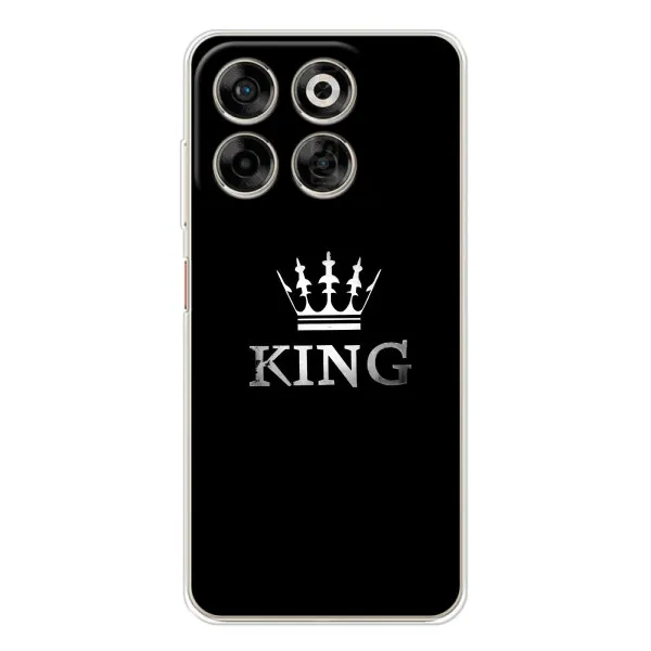 Чехол с принтом «KING» для ZTE Nubia V70 Чехол с принтом «KING» для ZTE Nubia V70