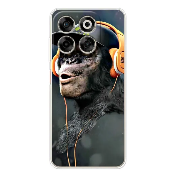 Чехол с принтом «В наушниках» для ZTE Nubia V70 Чехол с принтом «В наушниках» для ZTE Nubia V70