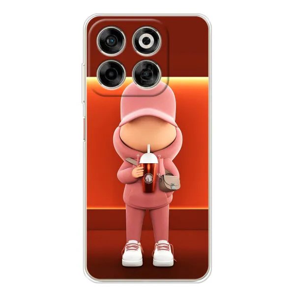 Чохол з принтом «З Кавою» для ZTE Nubia V70 Чохол з принтом «З Кавою» для ZTE Nubia V70
